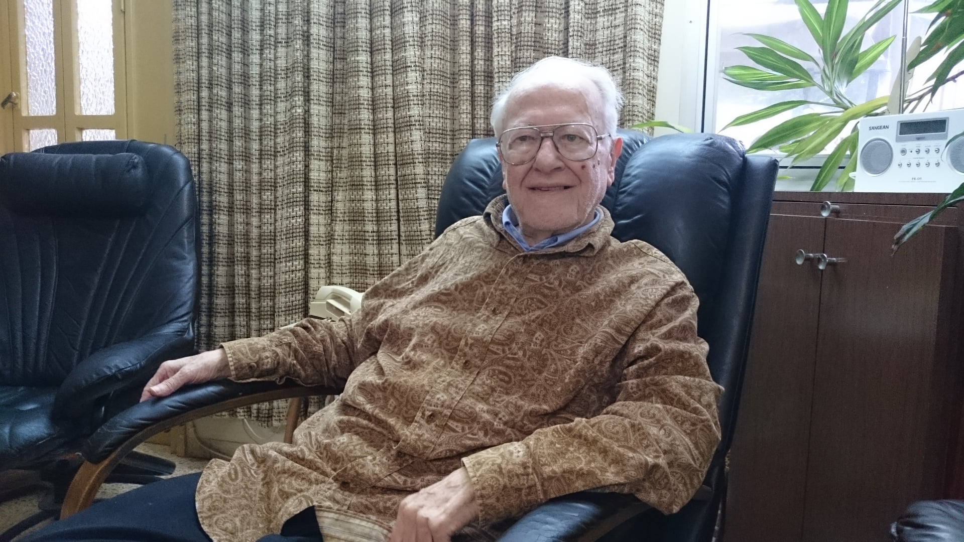 אמנון שמוש ז"ל. הצילום באדיבות איילה לילי מוזס, עורכת האנתולוגיה "ספרות ישראלית במאה ה-21"