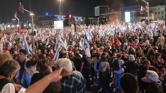 ההפגנה בירושלים