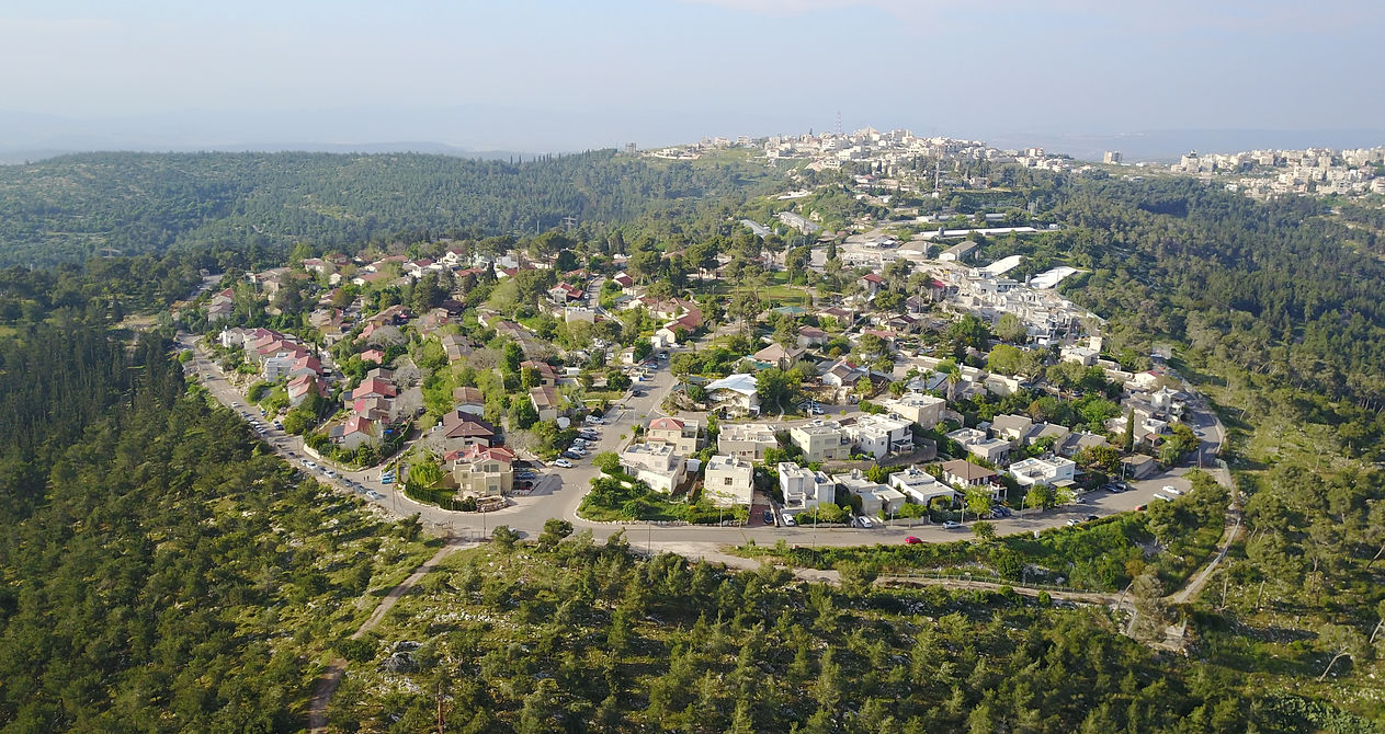 כפר החורש מהאוויר. צילום באדיבות קיבוץ כפר החורש