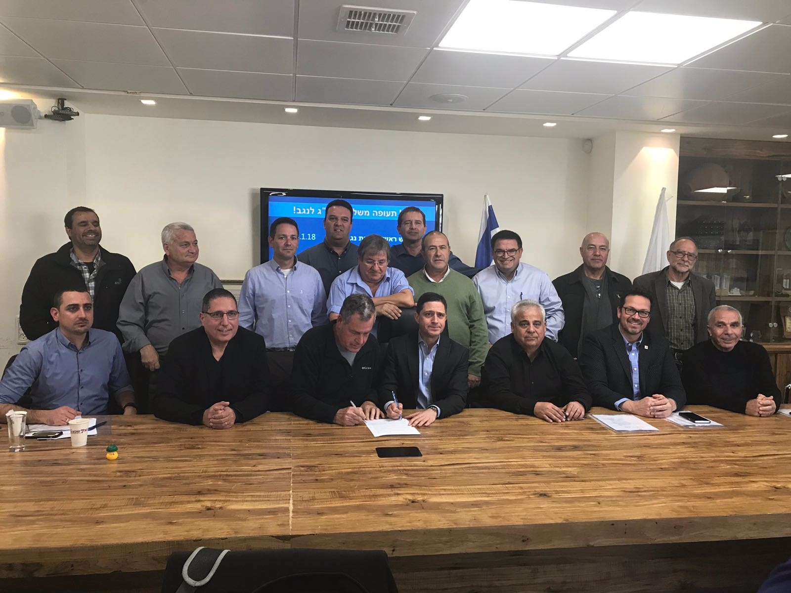 ראשי רשויות מהנגב ומהצפון הכריזו על הקמת מטה פעולה משותף להקמת שדה תעופה משלים לנתב"ג בנגב:
