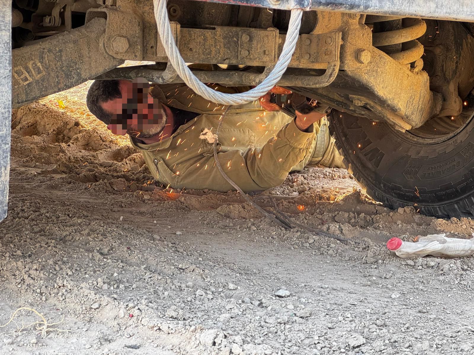 ״פשוט אין מישהו אחר שיעשה את העבודה״. רס״ם א׳ (צילום: אלבום פרטי)