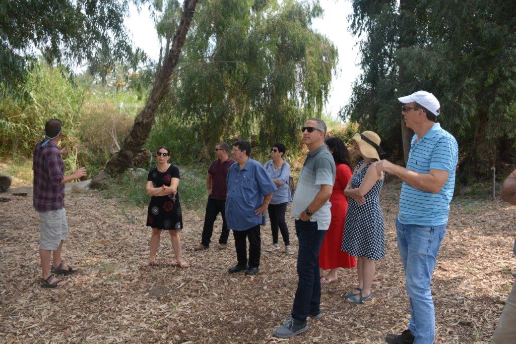 מטה התנועה בחורשת מאוריציוס הסמוכה לכפר רופין