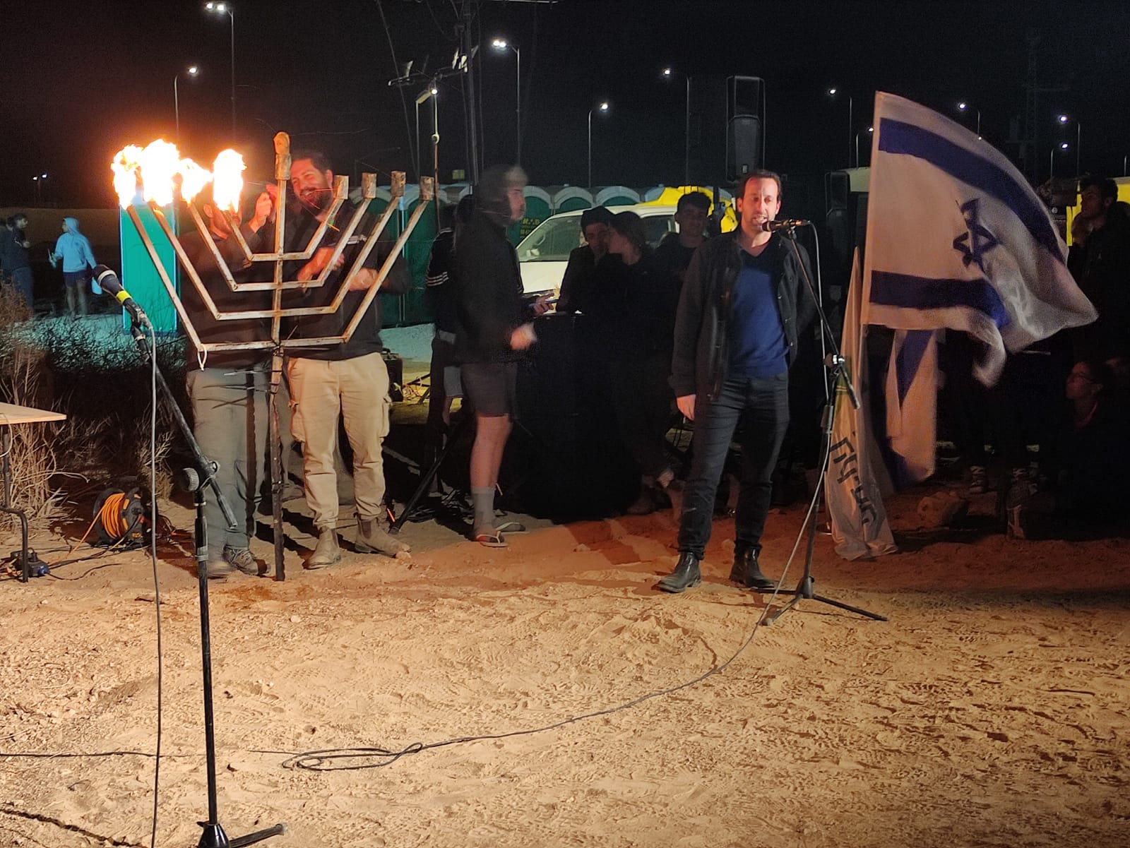 י"ר סיעת העבודה, ח"כ רם שפע, בערב האחרון
