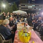 קבלת שבת באוהל החטופים של פלמחים