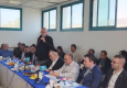  משה דוידוביץ', ראש המועצה האזורית מטה אשר ויו"ר פורום קו עימות, מדבר בישיבת ועדת הפנים בקו העימות