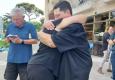 ניר מאיר מבקר את תושבי הקיבוצים מעוטף עזה ושדרות שמתארחים בקיבוץ שפיים